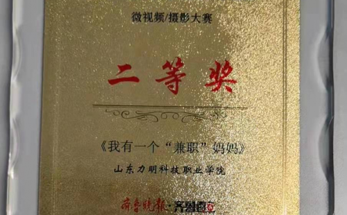 荣获齐鲁晚报颁发最美校园